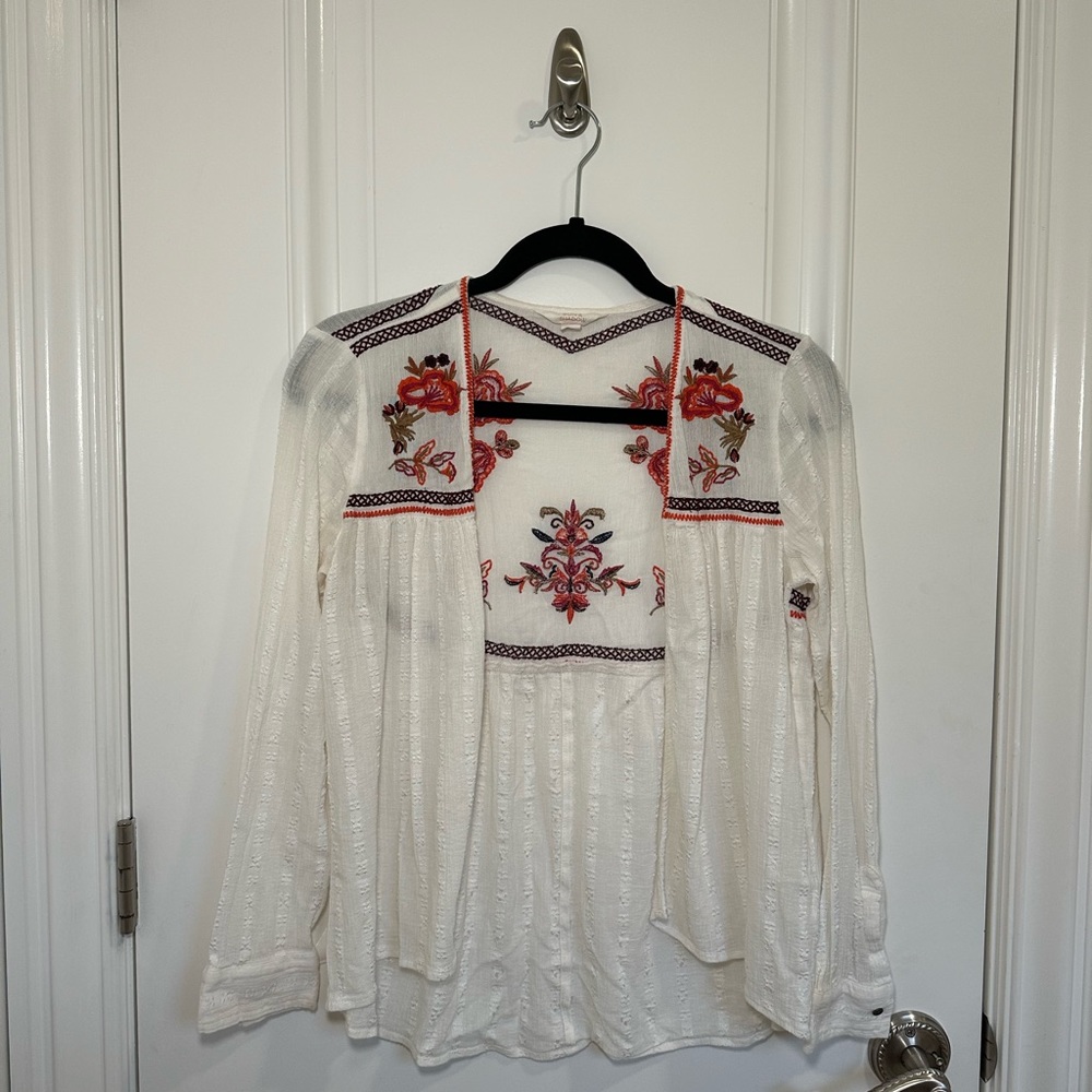 Embroidered Cover-Up